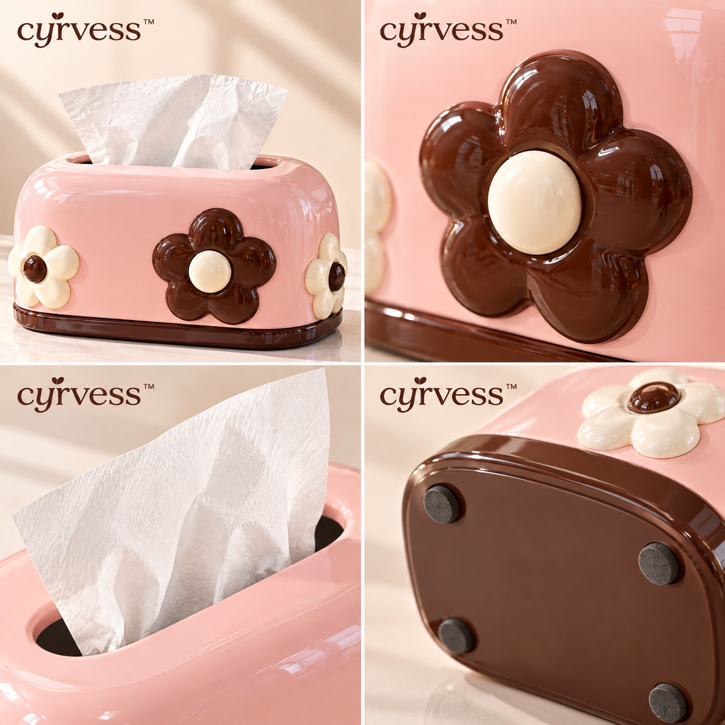 𝒄𝒚𝒓𝒗𝒆𝒔𝒔™ Arch Top Tissue Box